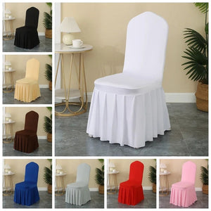 Housse de chaise disponible en plusieurs coloris élégants