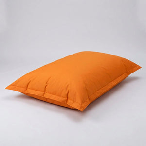 Pouf flottant piscine coloris Orange