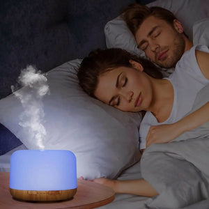 Diffuseur arôme nuit lumière bleue