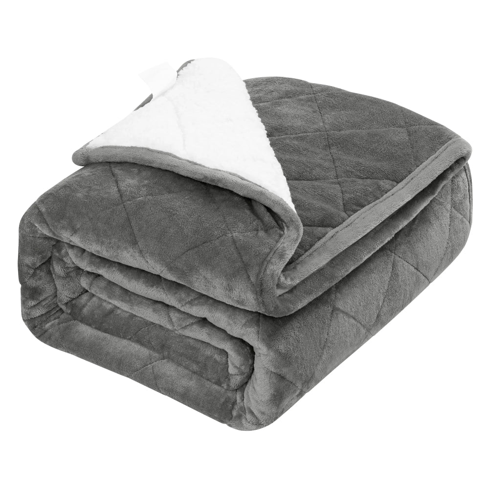 Couverture lestée thérapeutique double face douceur moelleuse