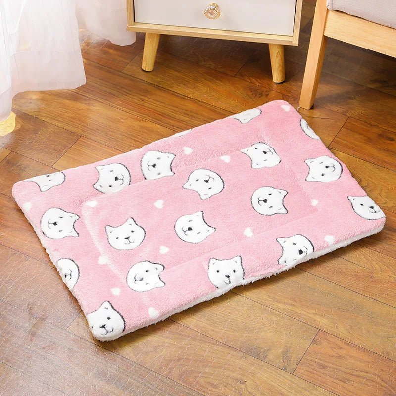 Coussin chat confortable et chaleureux