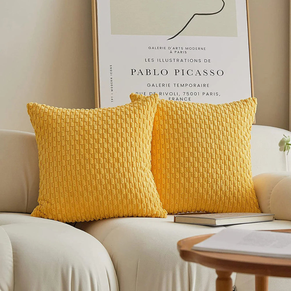 Gros coussin doux style Boho pour canapé