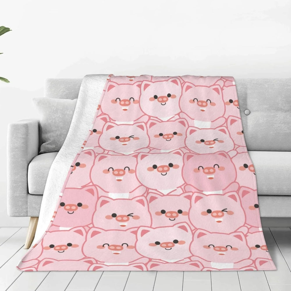 Plaid enfant à motif animaux