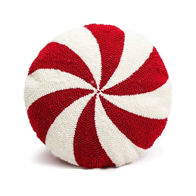 Coussin Noël en peluche festif