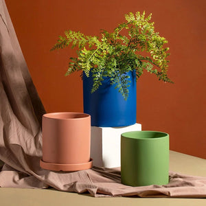 Comparatif tailles pots de fleurs céramique S M L