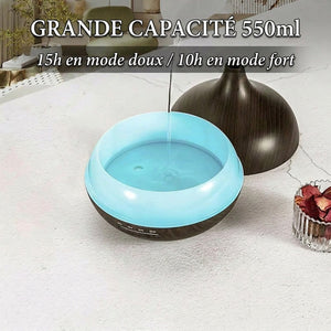 Grande capacité 550ml pour 15h en mode doux et 10h en mode fort