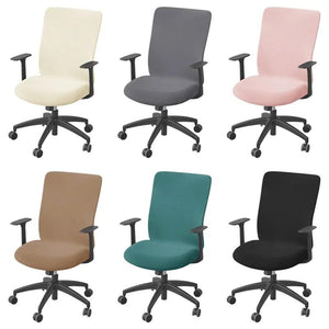 Housse de chaise de bureau extensible disponible en plusieurs couleurs