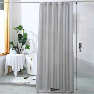 Schéma des dimensions du rideau de douche 180 x 180 cm