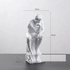 Dimensions de la statue Penseur de Rodin : 10cm largeur x 26cm hauteur x 10cm profondeur
