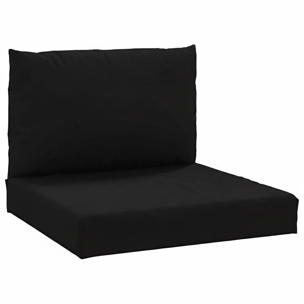 Coussin de palette doux et imperméable, vue en situation dans un intérieur chaleureux