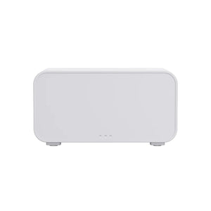 Diffuseur flamme LED 7 couleurs 120 ml coloris Blanc fond blanc
