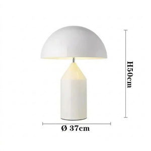 Dimensions lampe de table champignon taille L : hauteur 50 cm et diamètre 37 cm
