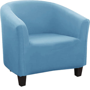 Housse de fauteuil crapaud couleur Bleu ciel