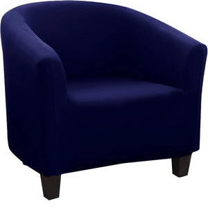 Housse de fauteuil crapaud couleur Bleu marine