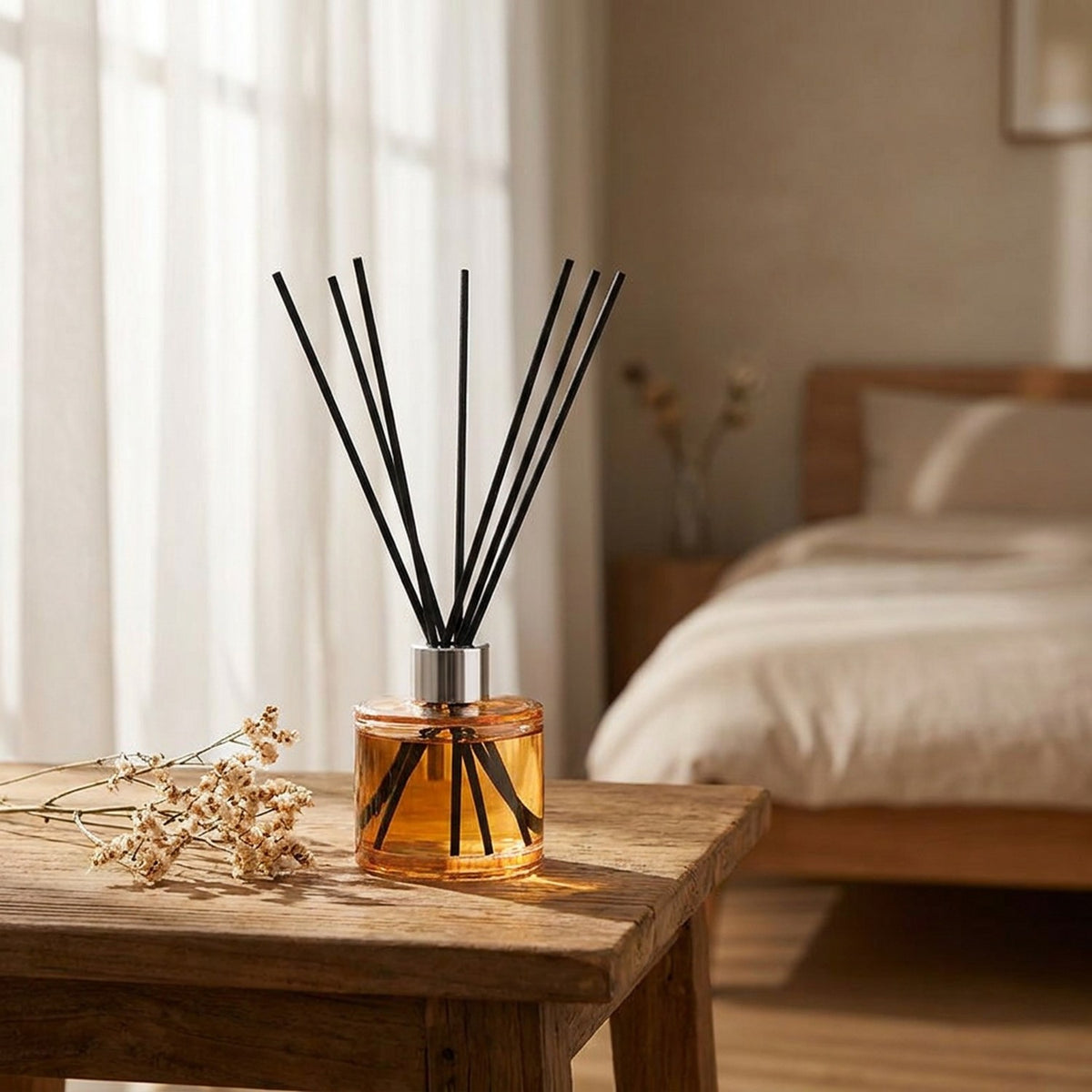 Diffuseur de roseau parfumé en verre 50ml - vue 2