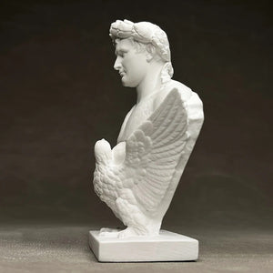 Buste Napoléon aigle impérial fond sombre élégant
