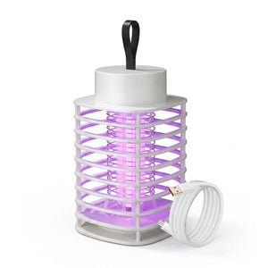 Lampe anti-moustiques USB blanc fond blanc