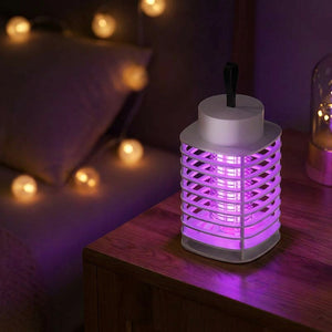 Lampe anti-moustiques USB lumière UV violette ambiance nuit