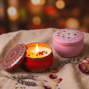 Bougies arabesques ambiance orientale chaleureuse