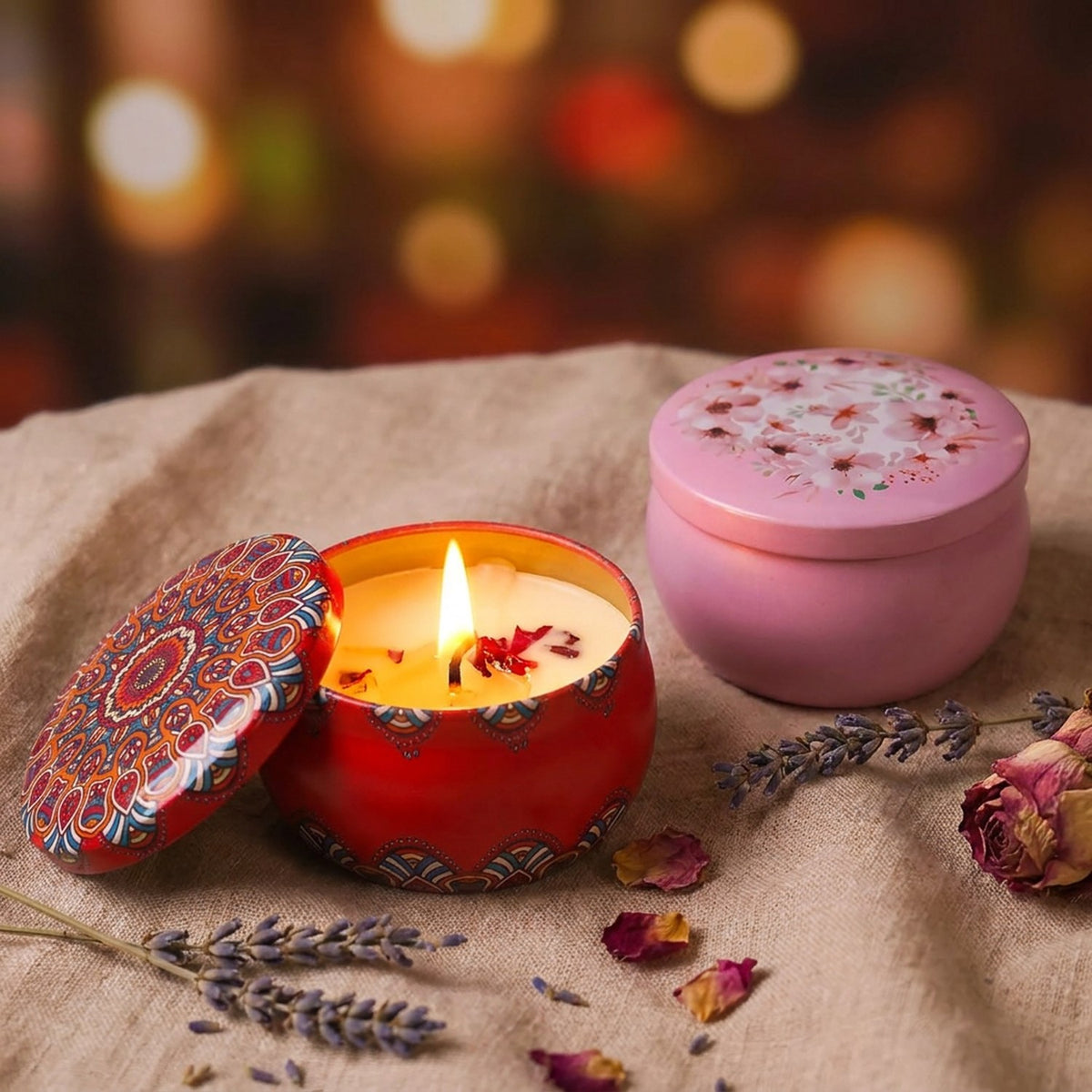 Bougies arabesques ambiance orientale chaleureuse
