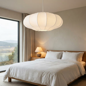 Suspension LED nuage flottant vue d'ensemble - luminaire design