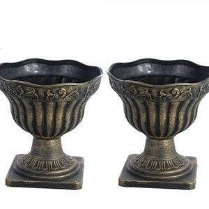 Vases romains duo de coupes bronze