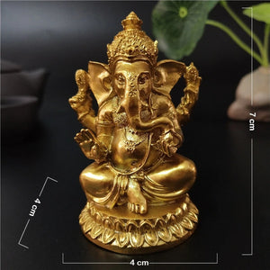 Dimensions statue Ganesha hauteur 6 à 7 cm selon le modèle choisi