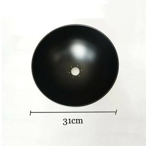 Schéma de l’abat-jour dôme indiquant un diamètre de 31 cm