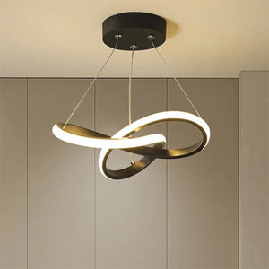 Suspension LED nordique 30cm en métal - vue 1