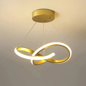 Suspension LED nordique 30cm en métal - vue 3