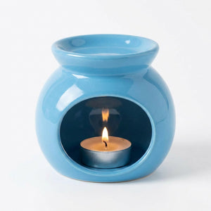 Brûle-parfum céramique coloris Bleu