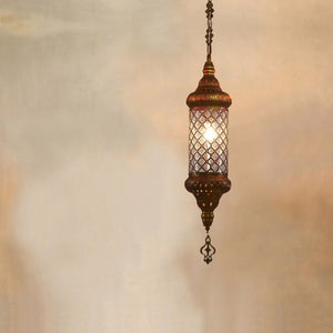 Lustre marocain variante transparente