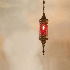 Lustre marocain variante rouge