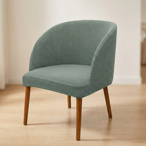 Housse de chaise ronde couleur verte