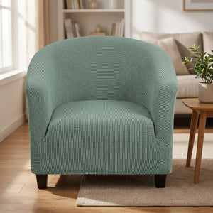 Housse de fauteuil cabriolet en maille polaire verte