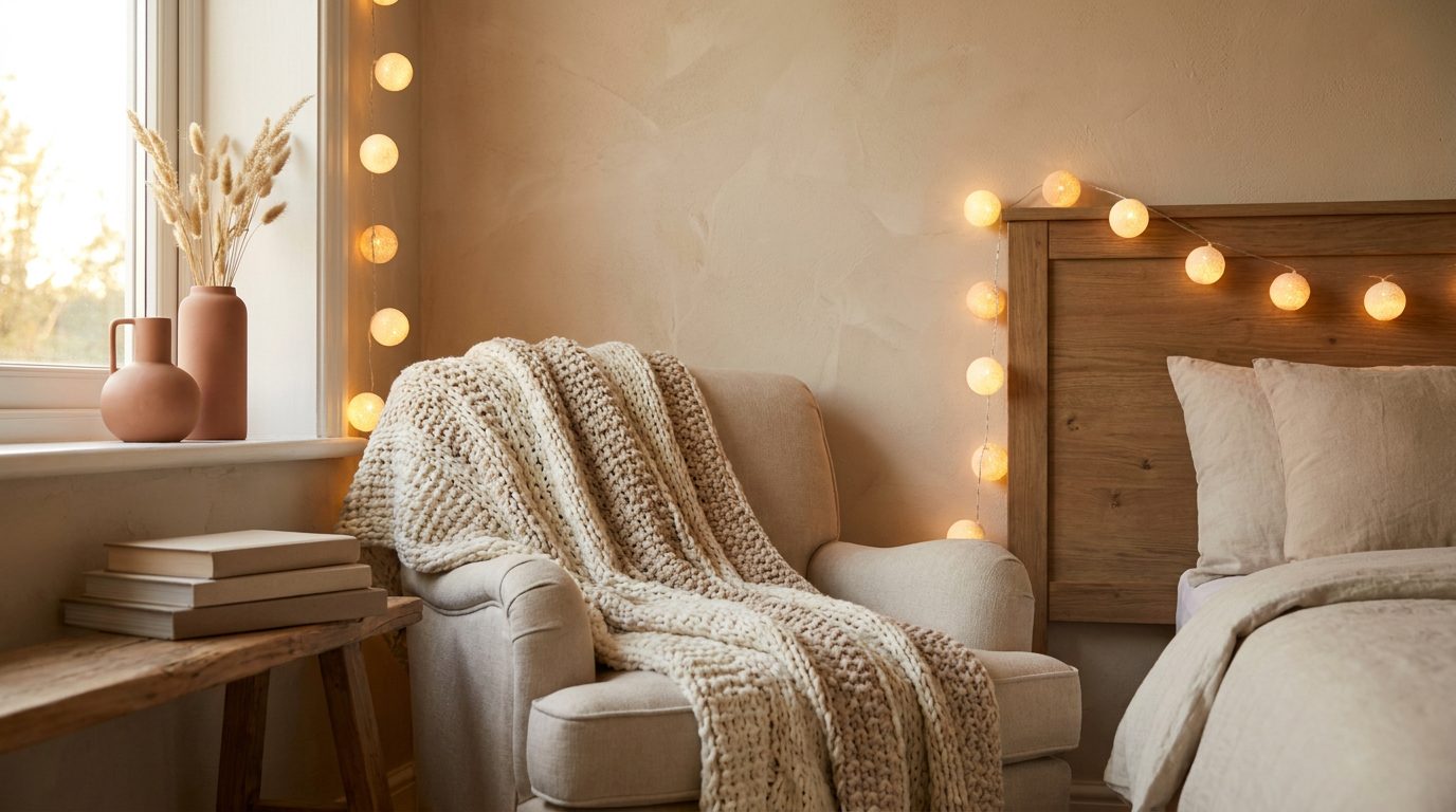 Guirlande lumineuse : 8 idées déco pour illuminer son intérieur