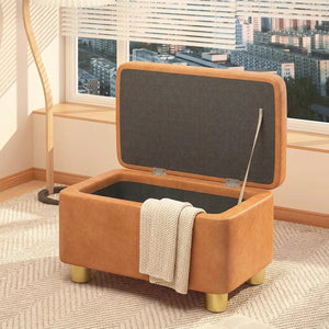 Compartiment de rangement caché ouvert sous l'assise