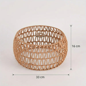 Dimensions de l'abat-jour 33 cm de diamètre et 16 cm de hauteur
