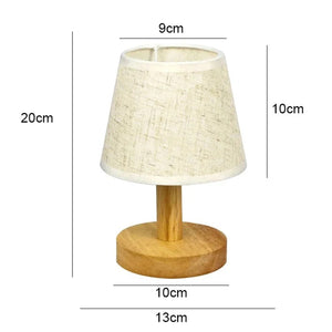 Dimensions de la lampe de chevet rétro en centimètres