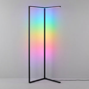 Lampadaire d'angle RGBIC 180 cm multicolore arc-en-ciel
