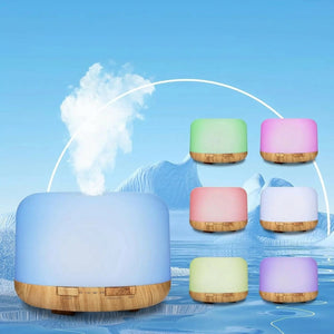 Diffuseur arôme 7 couleurs LED atmosphérique