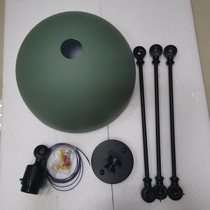 Pièces et composants lampe suspension aluminium bras réglable