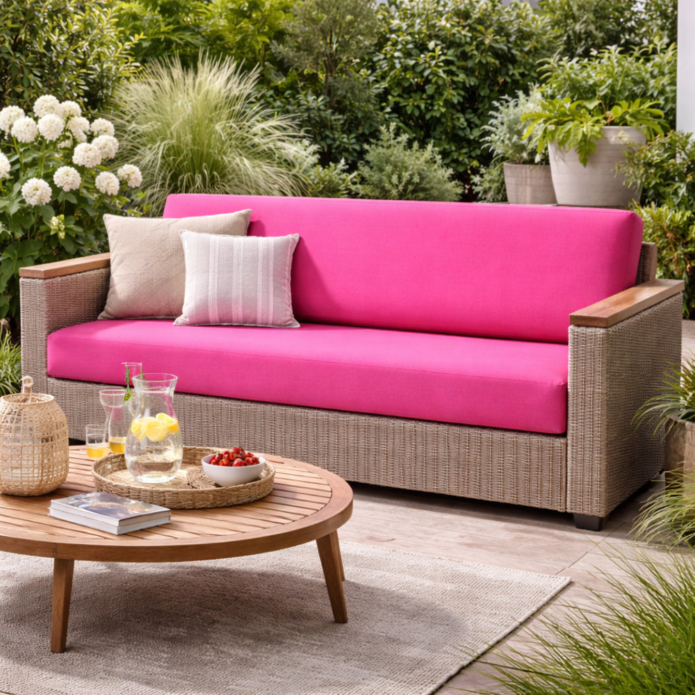 Coussin salon de jardin imperméable rectangulaire