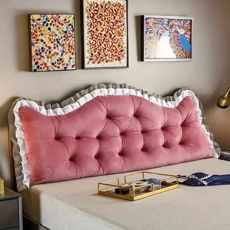 Coussin tête de lit capitonné confortable