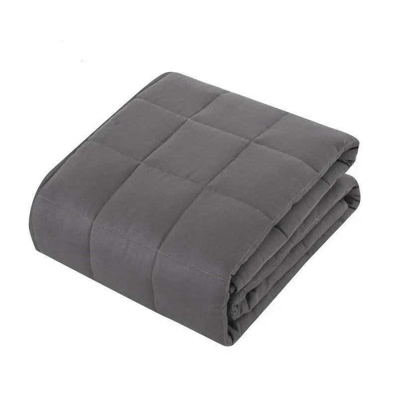 Couverture lestée minimaliste et apaisante