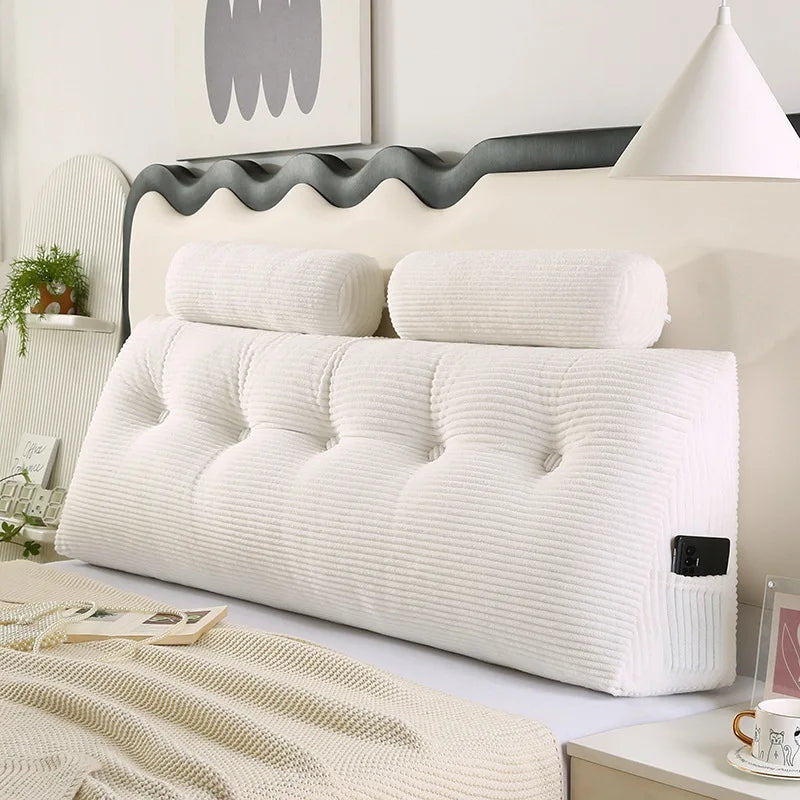 Coussin tête de lit décoratif capitonné