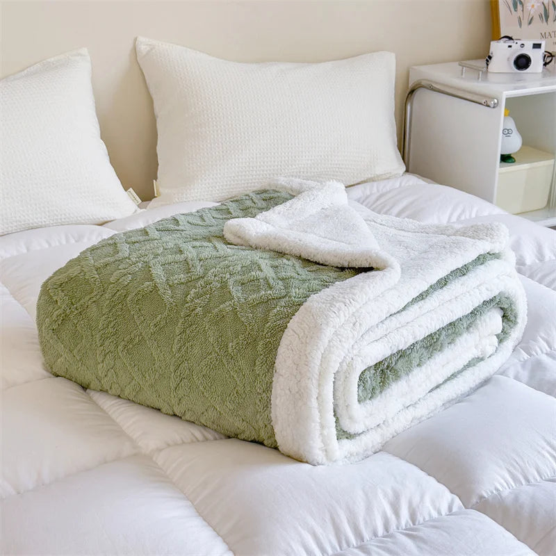Parure de lit cocooning double face