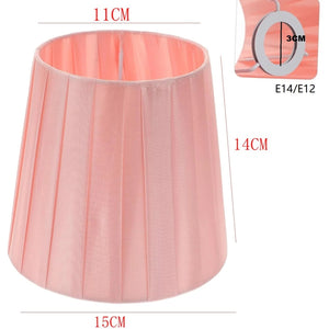 Dimensions abat-jour 15 cm : 11 cm haut, 14 cm hauteur, 15 cm bas