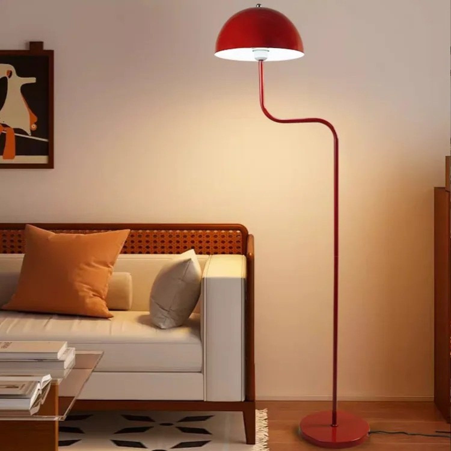 Lampadaire champignon - 4 coloris disponibles