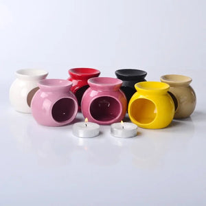 Brûle-parfum céramique bol supérieur huiles essentielles